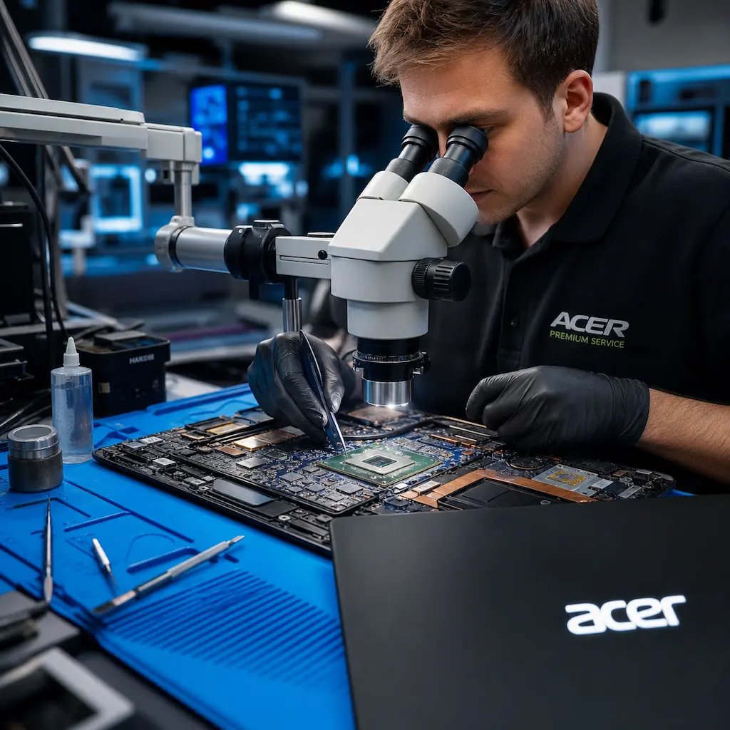 Замена видеокарты ноутбука Acer в Заречном