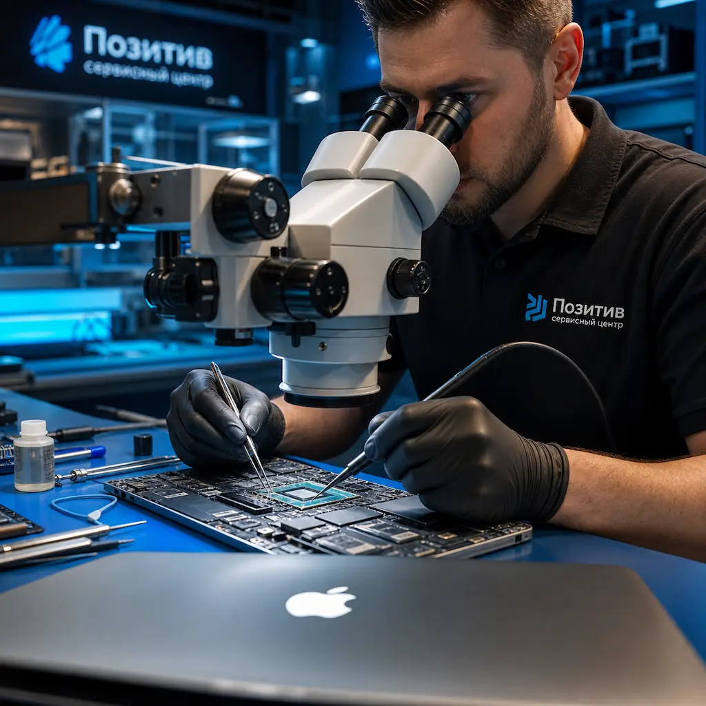 Замена видеокарты Apple MacBook в Заречном