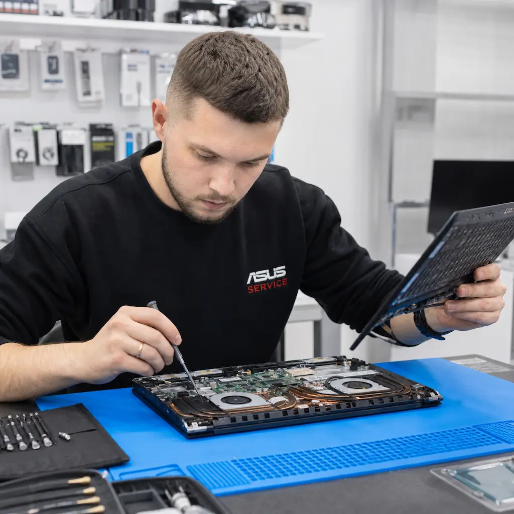заменить клавиатуру на ноутбуке Asus в Заречном