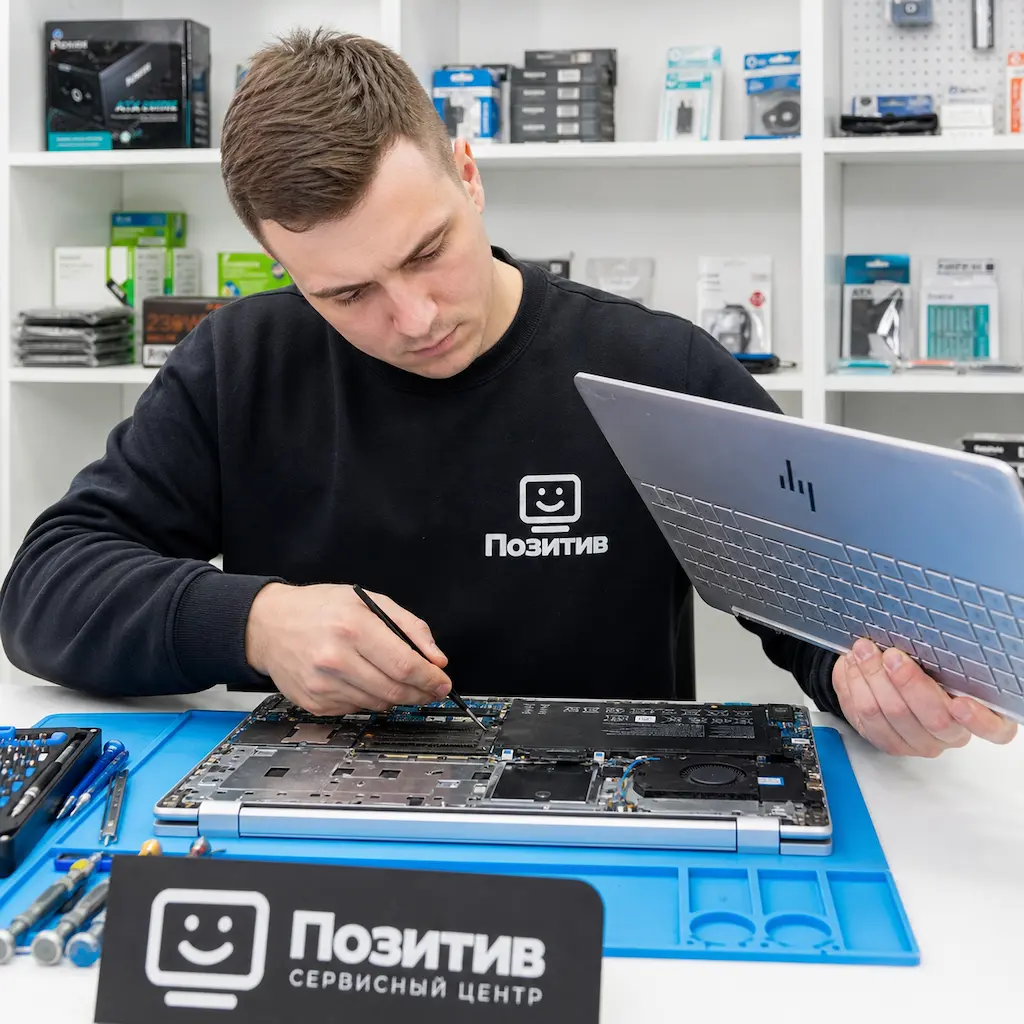заменить клавиатуру на ноутбуке HP в Заречном