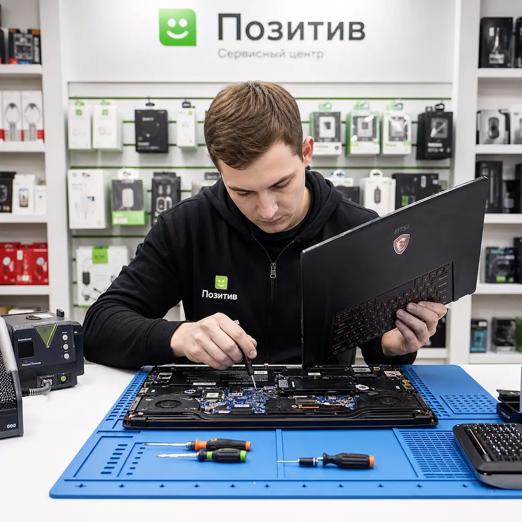 заменить клавиатуру на ноутбуке MSI в Заречном