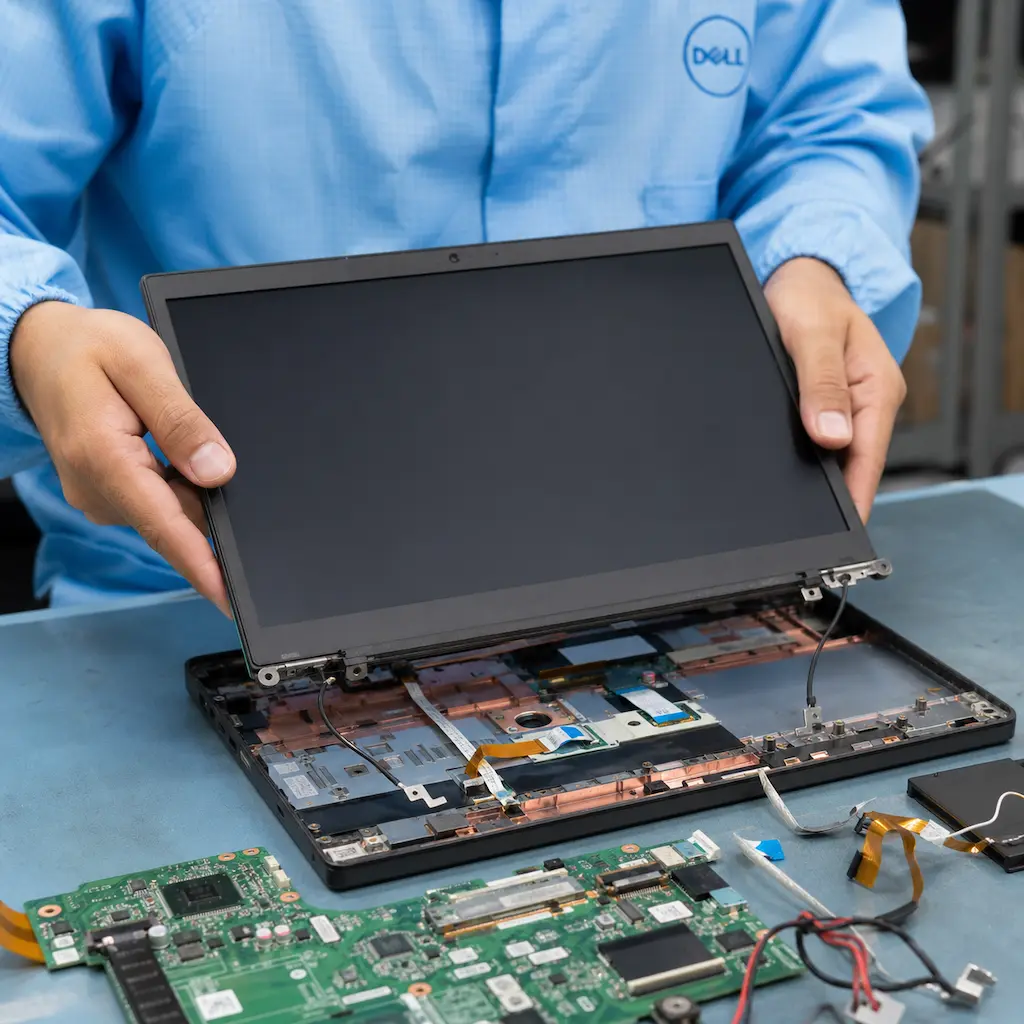 заменить матрицу ноутбука Dell в Заречном