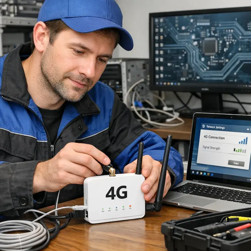 Настройка 4G модема в Заречном