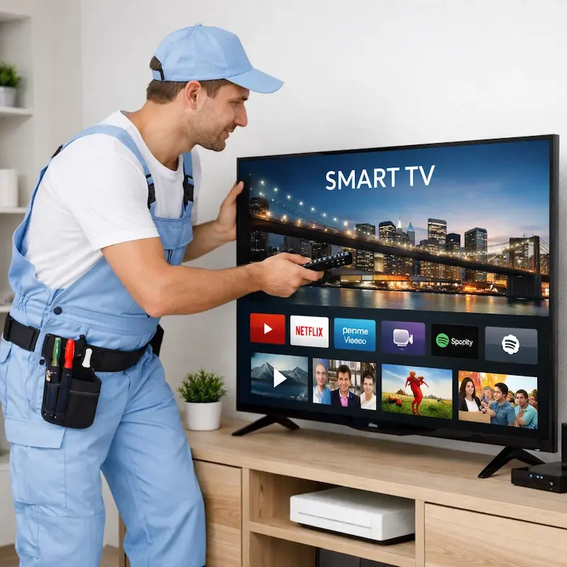 Как вызвать мастера для настройки Smart TV в Заречном