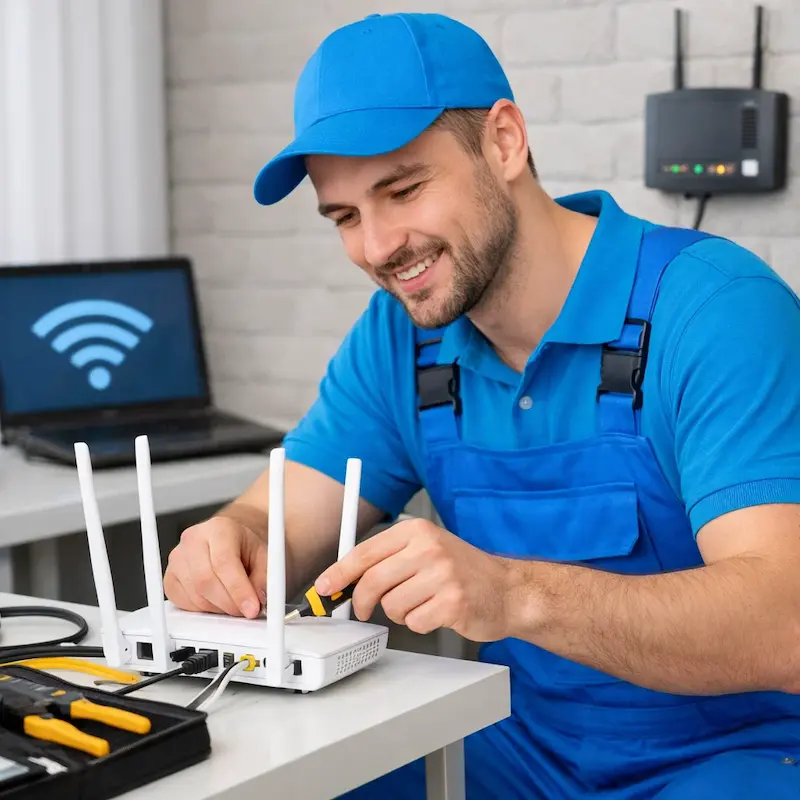 Настройка Wi - Fi в Заречном