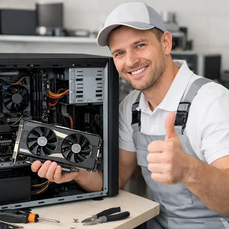 Замена видеокарты ПК в Заречном