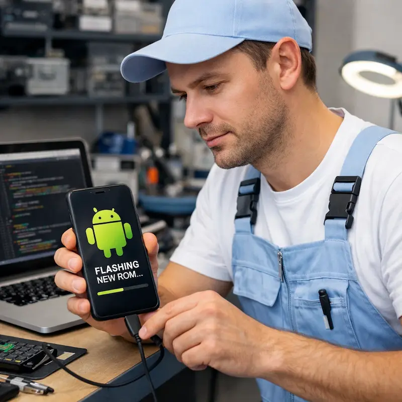 Прошивка Android в Заречном