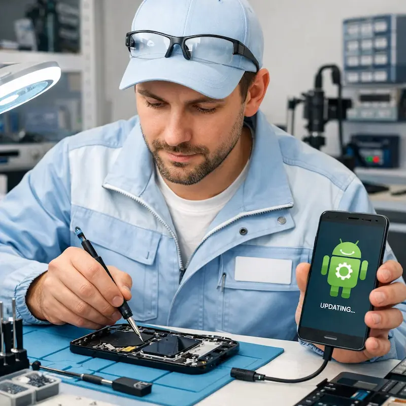 Настройка системы Android в Заречном