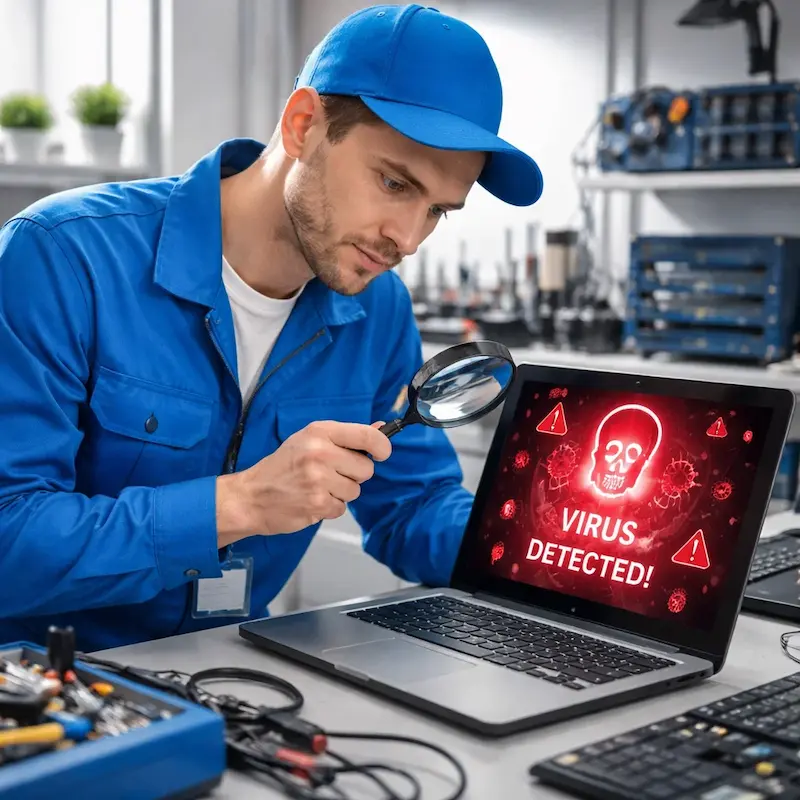 Поиск компьютерных вирусов в Заречном