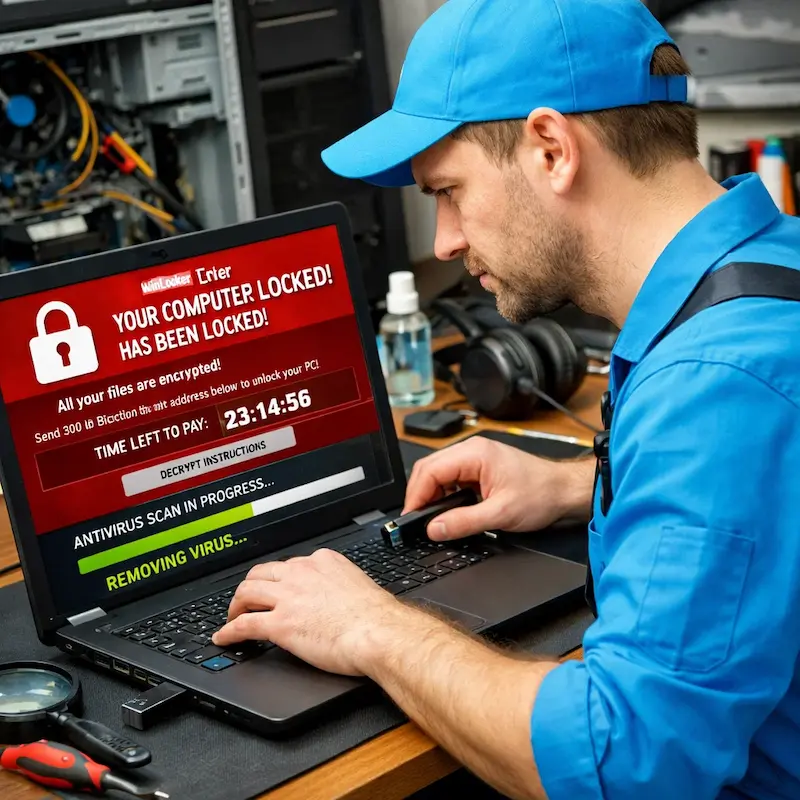 Удалить винлокер в Заречном